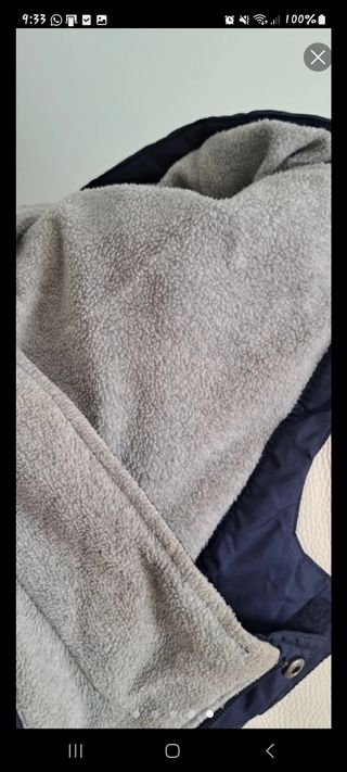 Plumas niñoTimberland Azul Marino y Gris