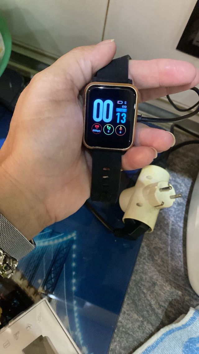 Smartwatch TECHMADE Negro/Dorado