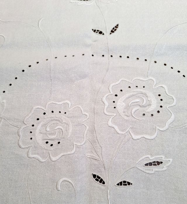 Mantelería antigua crep de algodón 190x250