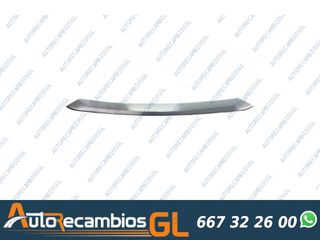 MOLDURA PARAGOLPES TRASERO IMPRIMADO GRIS PEUGEOT 2008 2019-
