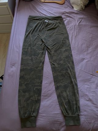 Pantalones Jogger camuflaje verde