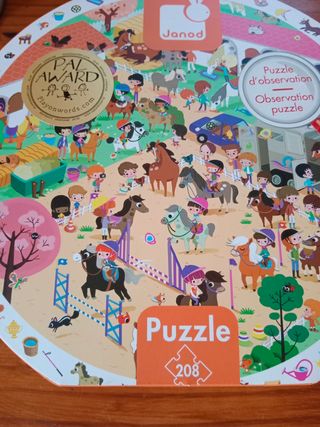 Puzzle Janod 208 piezas
