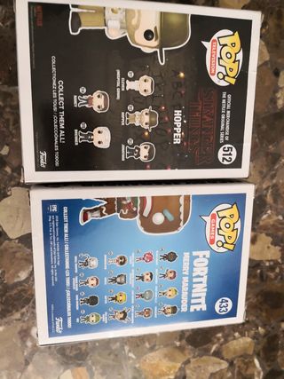 Lote Funko Pop Stranger Things y Fortnite