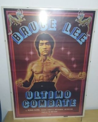 Cartel Bruce Lee Ultimo Combate Original