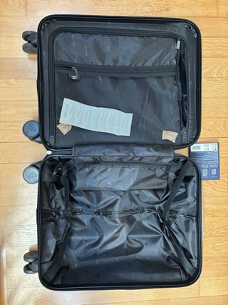 Trolley cabina Reebok nero NUOVO