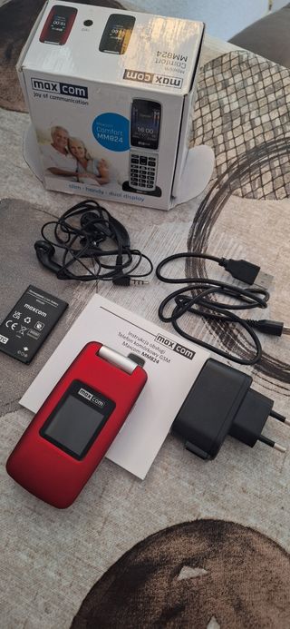 Maxcom MM824 Teléfono Móvil Tapa Sin usar