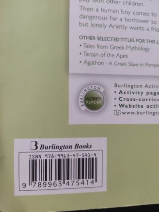 The borrowers. Burlington books. 1 ESO