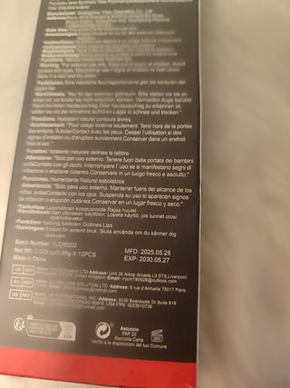 Matite labbra Rasme Smoothing 12pz