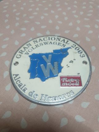 Chapa VW Gran Nacional 2003 Alcalá