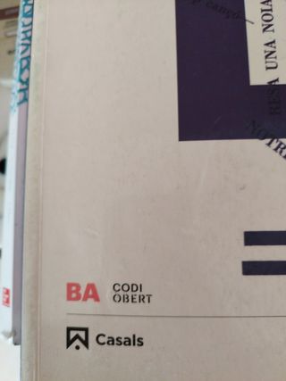 Llengua catalana i Literatura 2 BA 2020
