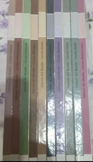 Los sabores del mundo. 10 libros de cocina