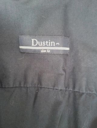 Camisa entallada azul marino mujer