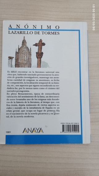 Lazarillo de Tormes (Biblioteca Didactica Anaya...