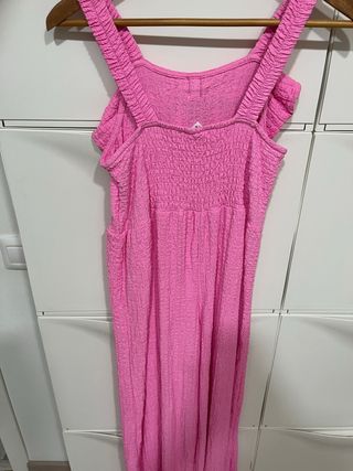 Mono Zara rosa con lazada