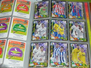 Álbum Adrenalyn XL 2016-17 (507 cartas) casi compl
