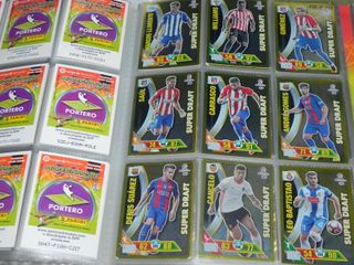 Álbum Adrenalyn XL 2016-17 (507 cartas) casi compl