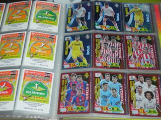 Álbum Adrenalyn XL 2016-17 (507 cartas) casi compl