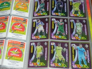 Álbum Adrenalyn XL 2016-17 (507 cartas) casi compl