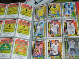 Álbum Adrenalyn XL 2016-17 (507 cartas) casi compl