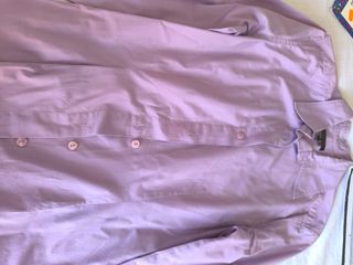 Camisa Zara Morada Talla M