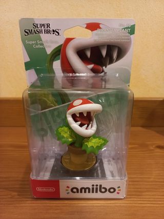 Amiibo Planta Piraña Super Smash Bros SIN ABRIR