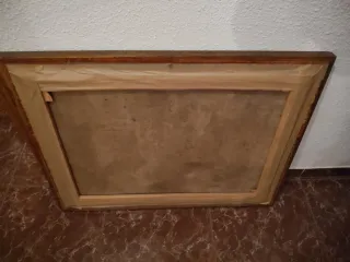 Cuadro antiguo óleo sobre lienzo bodegón