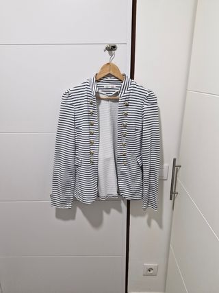 Americana marinera rayas Talla M