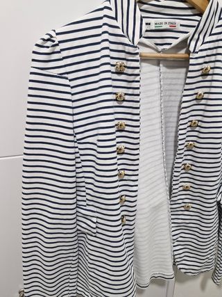 Americana marinera rayas Talla M