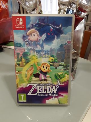 Caja y carátula Zelda: Echoes of Wisdom Sin juego