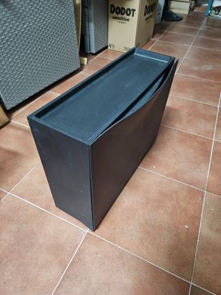 Scarpiere in plastica nera (3 pezzi)