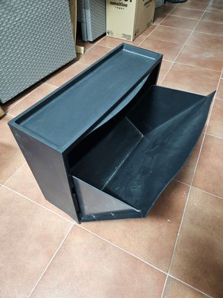 Scarpiere in plastica nera (3 pezzi)