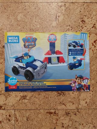 Mega Bloks Paw patrol Coche Policía Chase