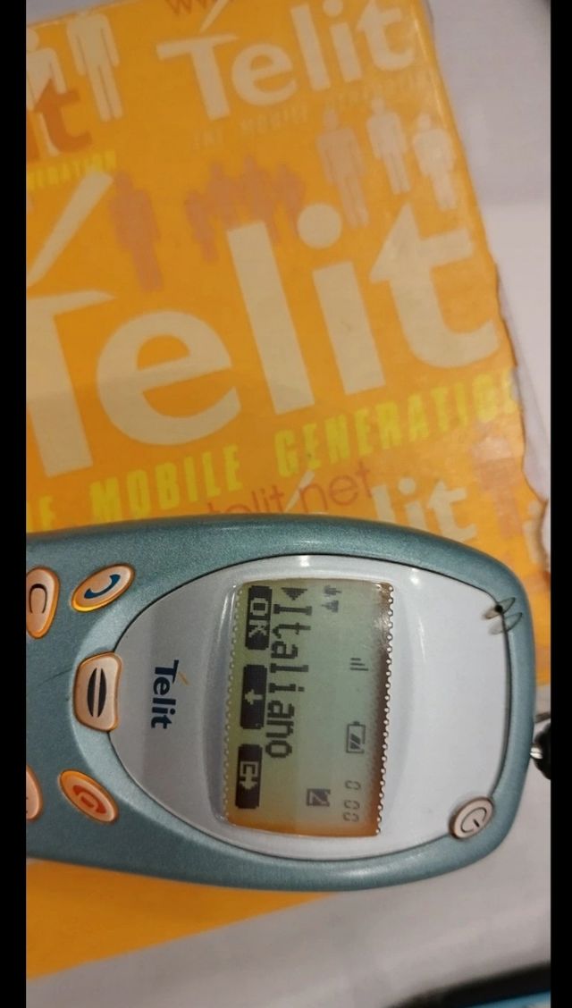 Cellulare Telit GM 822 verde acqua