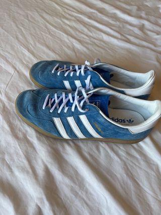 Zapatillas Adidas Gazelle Azul/Blanco