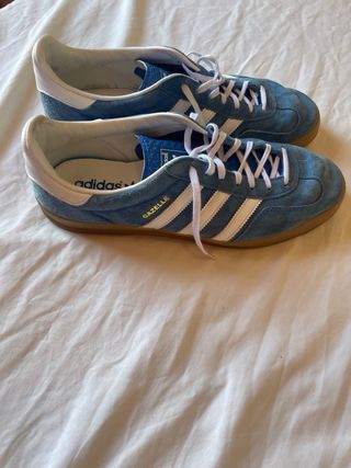 Zapatillas Adidas Gazelle Azul/Blanco