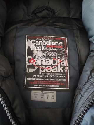 Parka Canadian Peak Hombre Azul Marino S