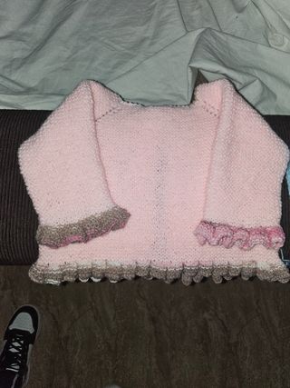 2 jerseys tejidos para bebé