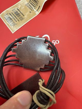 Pulsera UNO de 50 Cuero y Piedra