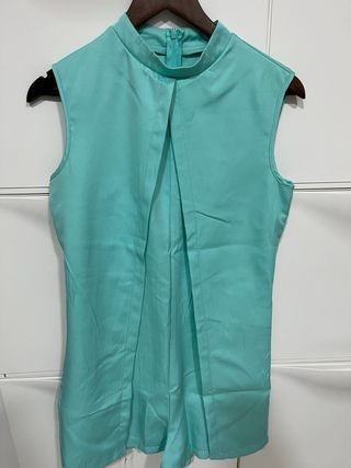 Mono Zara capa azul Talla M
