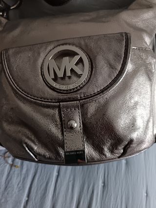Bolso Michael Kors Dorado y Plateado