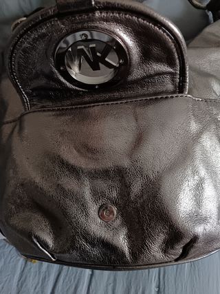 Bolso Michael Kors Dorado y Plateado