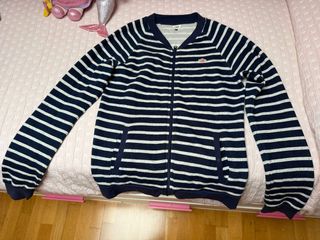 Jersey CKJ rayas azul y blanco