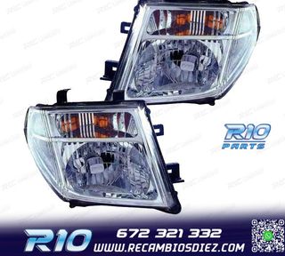 FAROS PARA NISSAN NAVARA PICK-UP 05-08 Y PATHFINDER