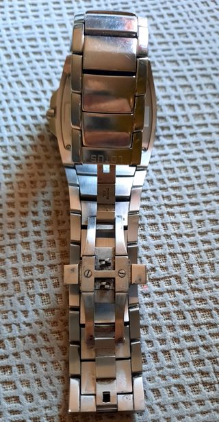 Reloj Lotus Azul acero impecable