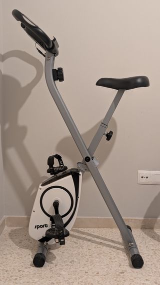 Bicicleta Estática PortPlus Plegable