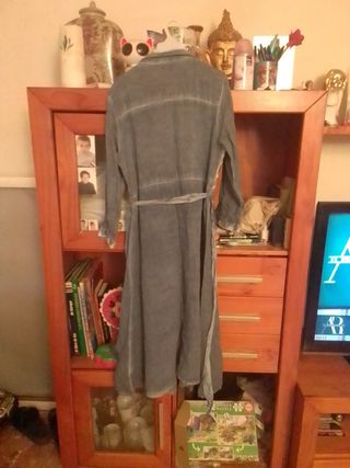 Vestido vaquero mujer S bordado