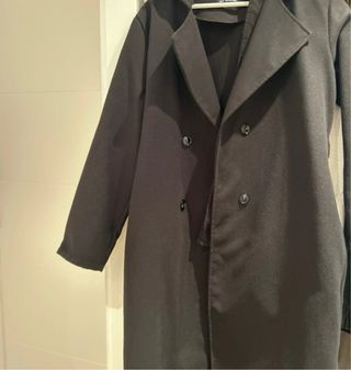 Abrigo Zara Negro Talla S