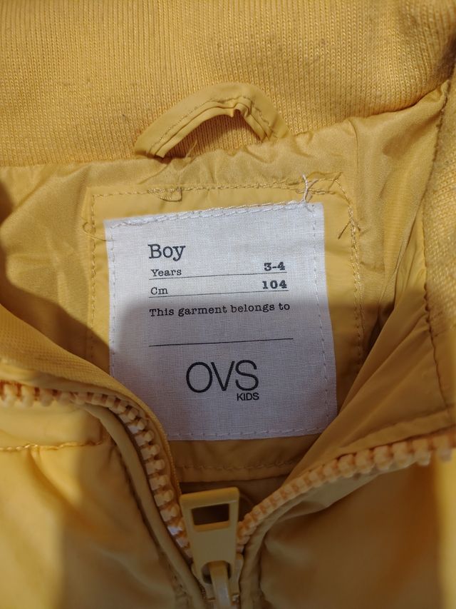 Chaqueta de invierno niño