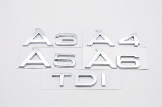 EMBLEMA AUDI LETRAS AUDI A3