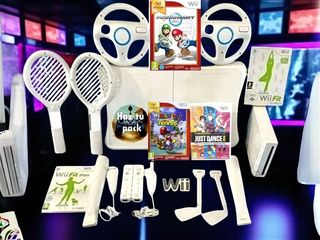 Wii + juegos y accesorios